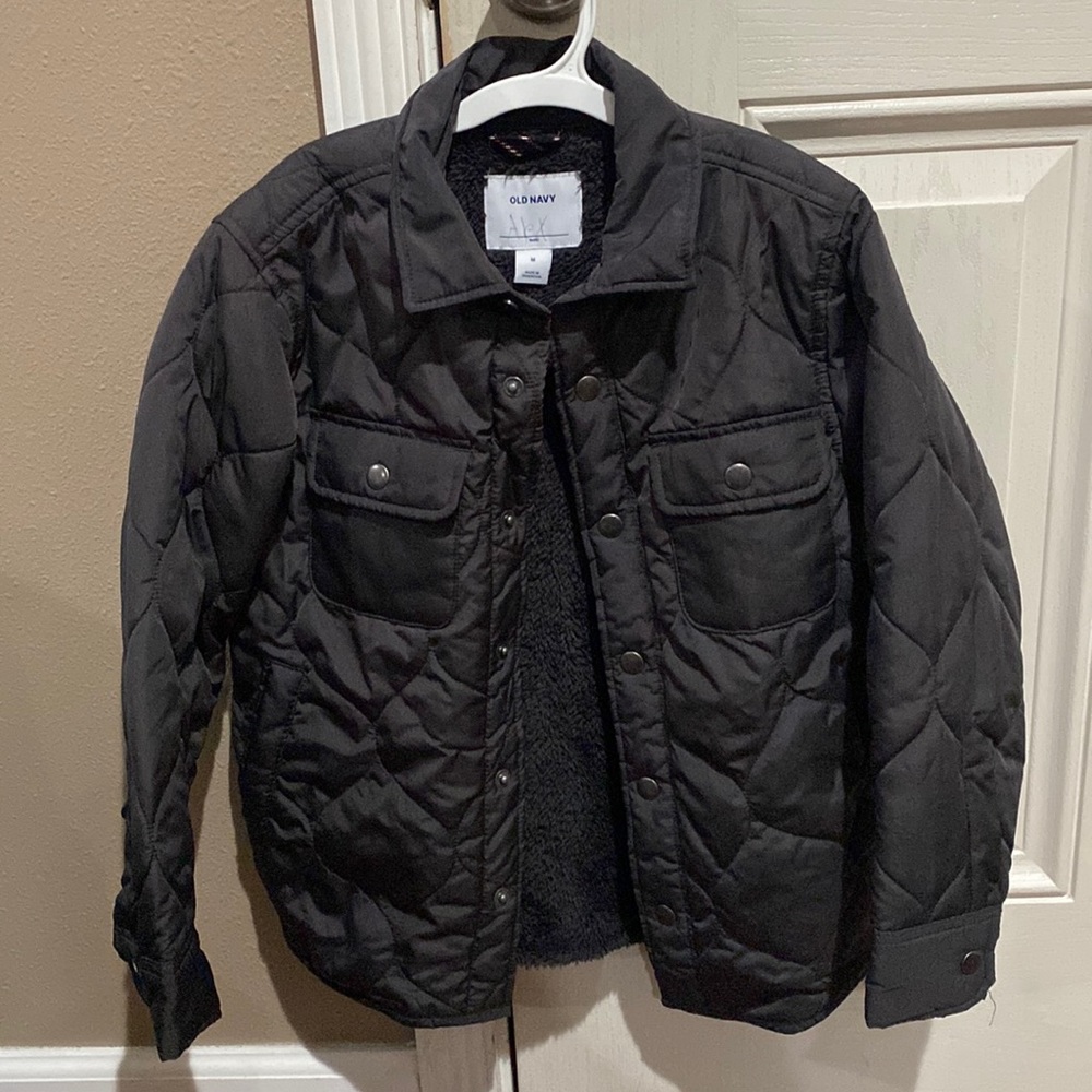 Old navy jacket with Sherpa lining size M 8 guc